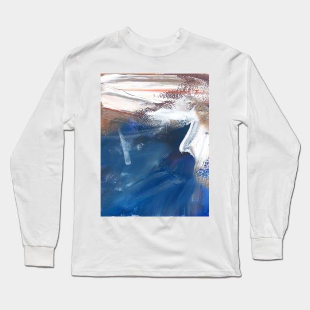 Abstract Mix Media Painting 8 Long Sleeve T-Shirt by gusstvaraonica